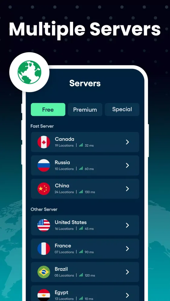 VPN Proxy - Fast & Secure VPN Screenshots