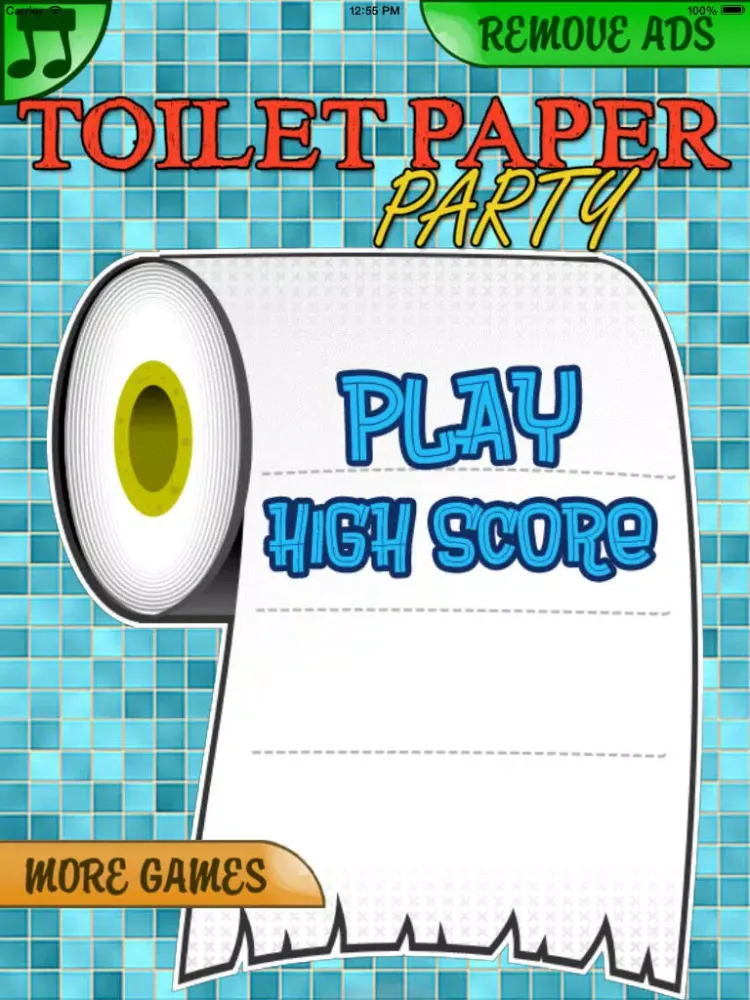 Capturas de tela do Where's My Toilet Paper iPad 