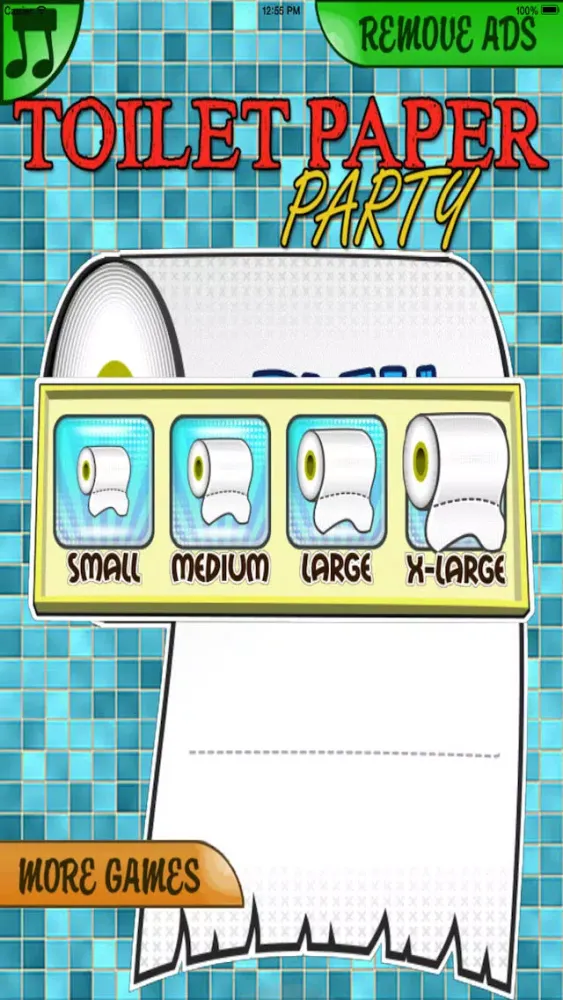 Capturas de tela do Where's My Toilet Paper