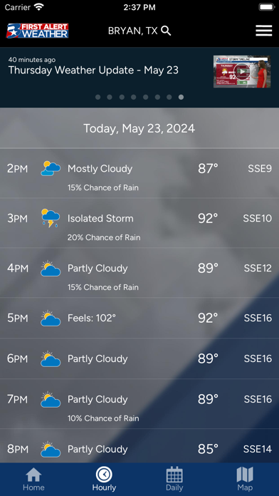 KBTX First Alert Weather স্ক্রিনশট