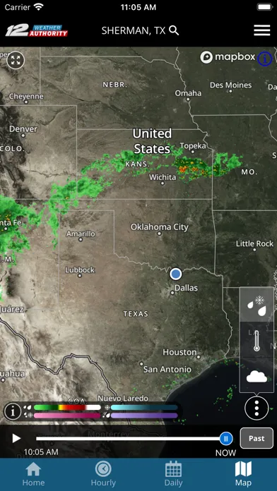 تصاویر KXII Weather Authority App