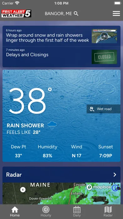 تصاویر WABI TV5 Weather App