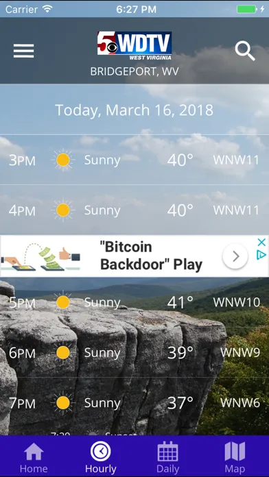 Screenshot di WDTV 5 First Alert Weather