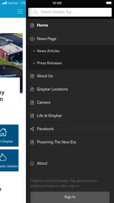 Capturas de pantalla de Graybar Tag