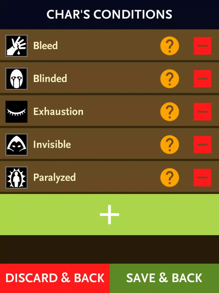 ProDnD Initiative Tracker iPad  Screenshots