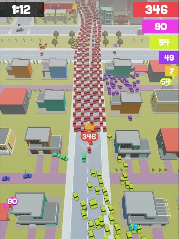 Screenshot di Crowd Drift Cars City io iPad 