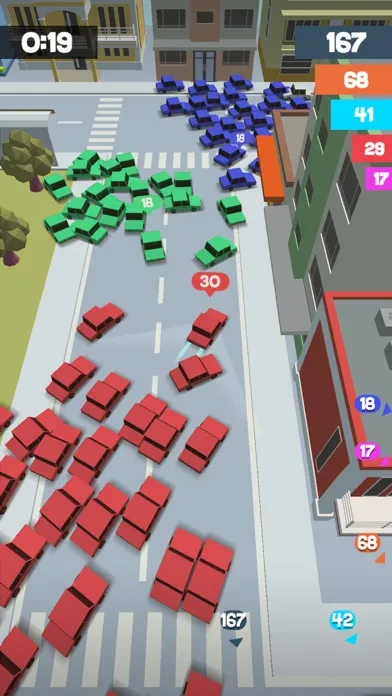 Screenshot di Crowd Drift Cars City io