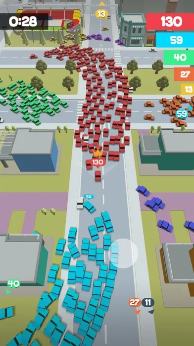 Screenshot di Crowd Drift Cars City io