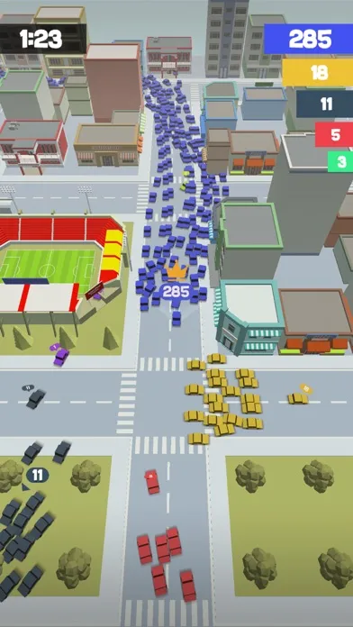 Screenshot di Crowd Drift Cars City io
