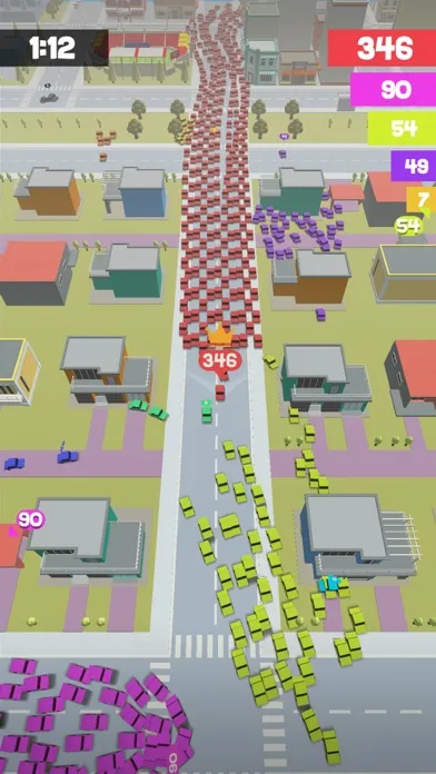 Screenshot di Crowd Drift Cars City io