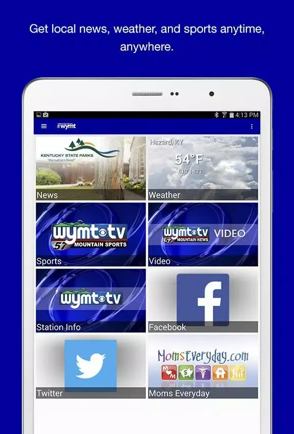 Screenshot di WYMT News