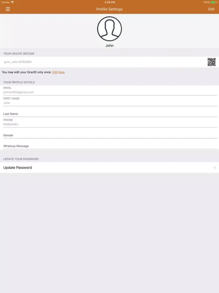Graz.me iPad 應用截圖