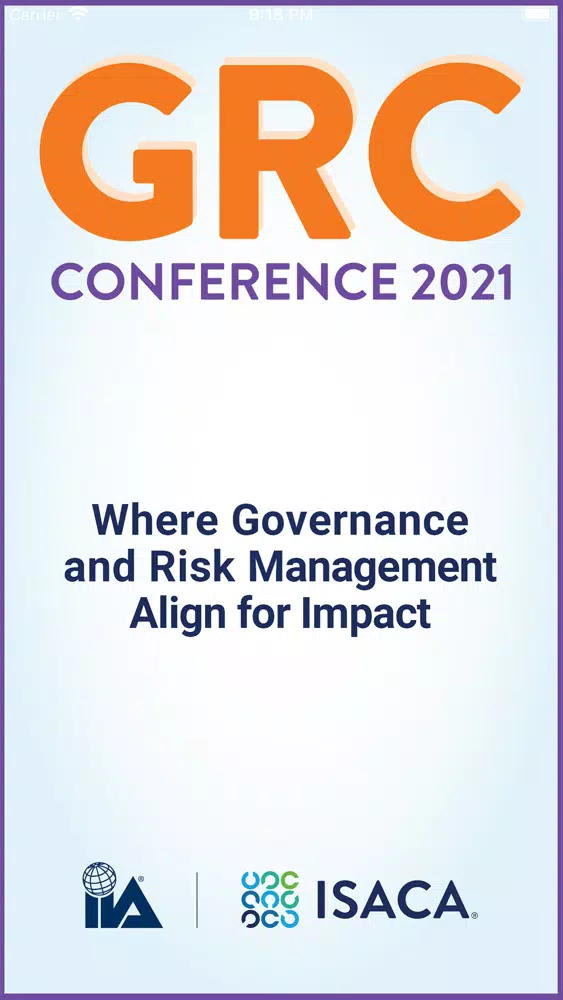Zrzuty ekranu GRC 2021 Conference