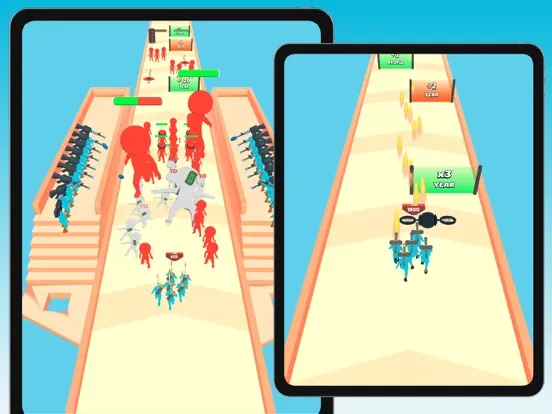 Ảnh chụp màn hình của Gun Run Clan iPad 