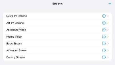 ภาพหน้าจอของ HLS Multitrack Player