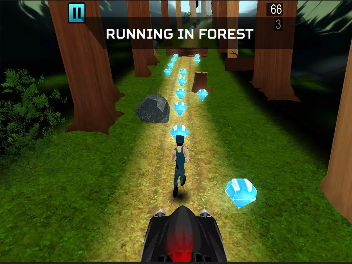Captures d'écran de Subway Blue Spy Run iPad 
