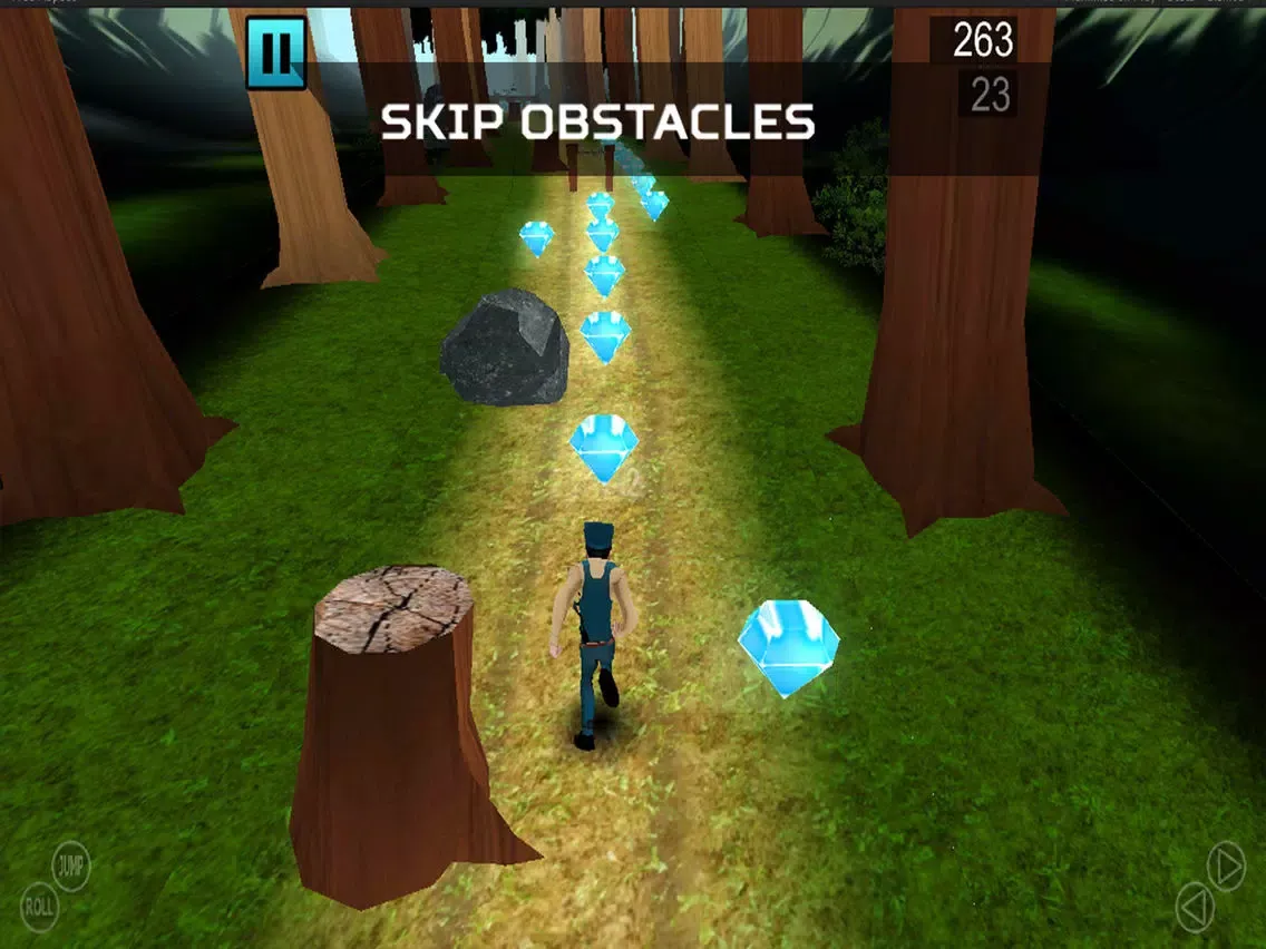 Captures d'écran de Subway Blue Spy Run iPad 