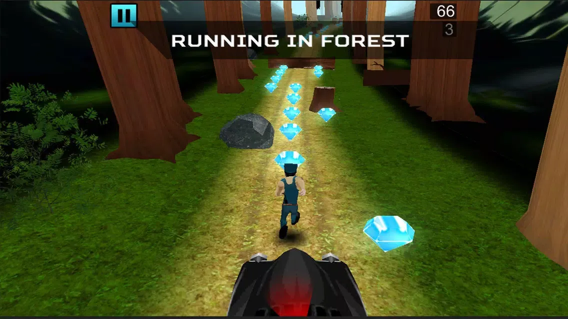 Captures d'écran de Subway Blue Spy Run