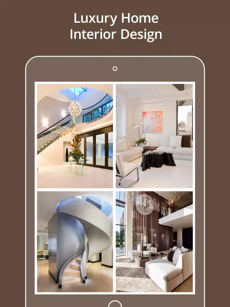 Ảnh chụp màn hình của Luxurious Home Interior Designs iPad 