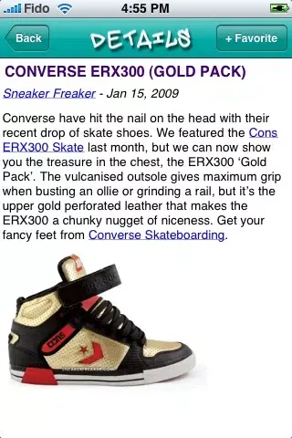 Capturas de tela do Sneaker Junkie