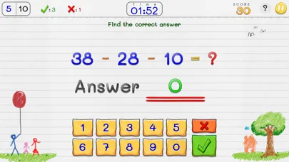 Скриншоты Math Game collection for You