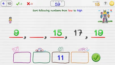 Скриншоты Math Game collection for You