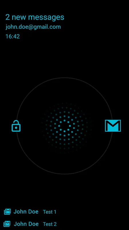 ภาพหน้าจอของ DynamicNotifications
