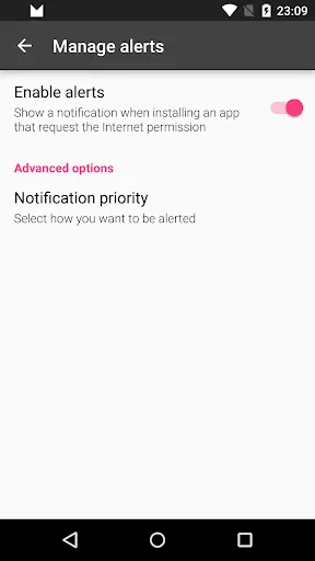 Permissions Watchdog Screenshots