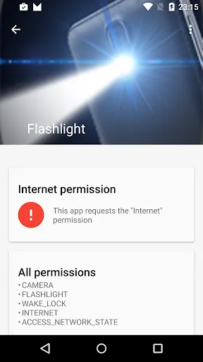 Permissions Watchdog Screenshots
