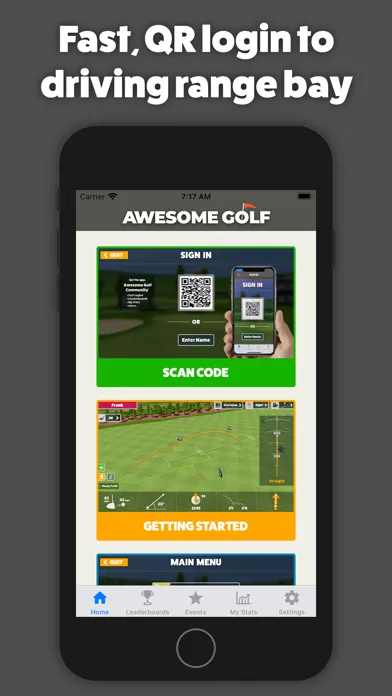 Captures d'écran de Awesome Golf Community