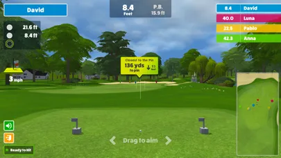 Tangkapan skrin Awesome Golf Simulator
