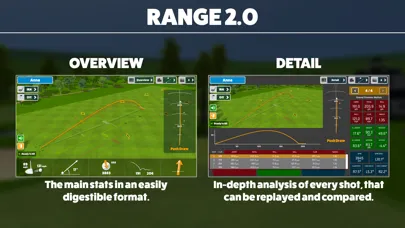Tangkapan skrin Awesome Golf Simulator