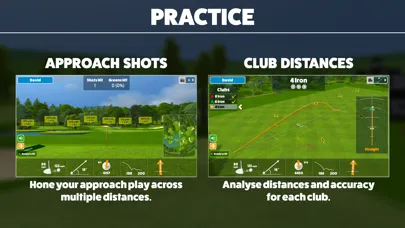 Tangkapan skrin Awesome Golf Simulator