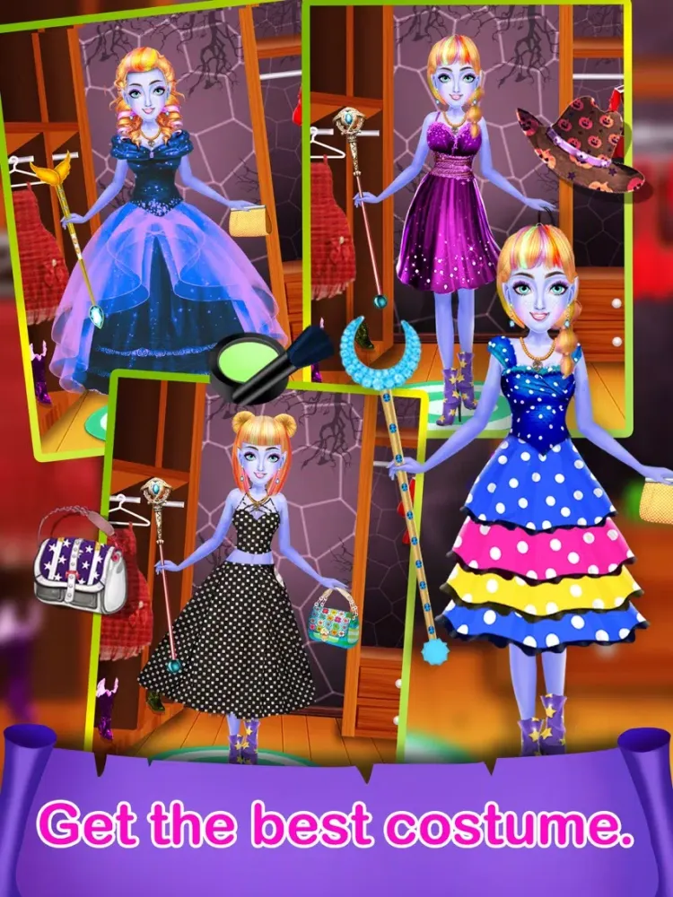 Halloween Scary Girl Makeup iPad  سکرین شاٹس