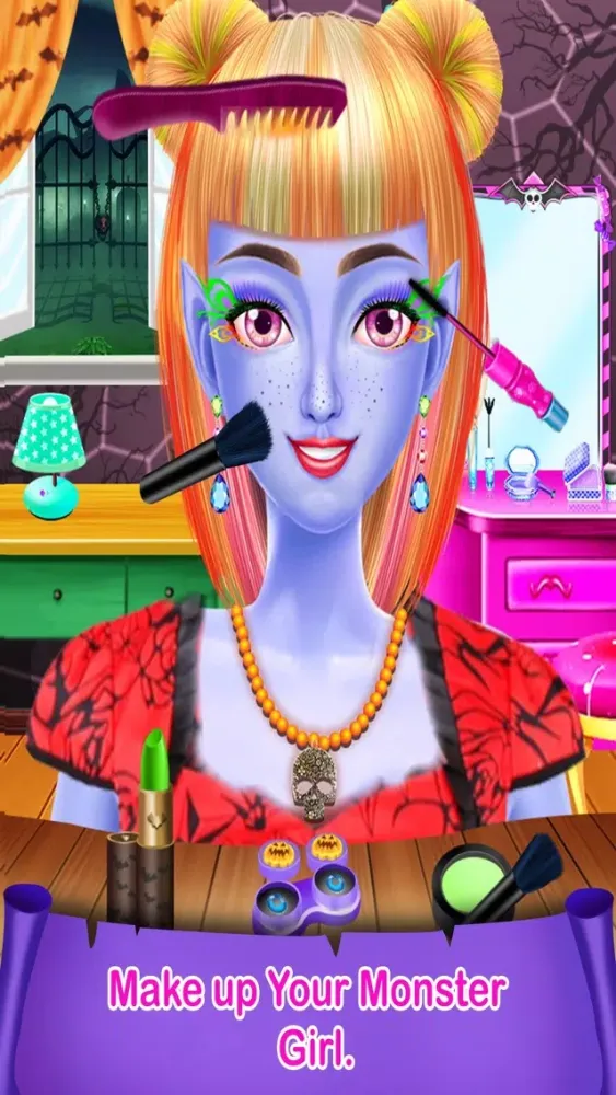 Halloween Scary Girl Makeup سکرین شاٹس