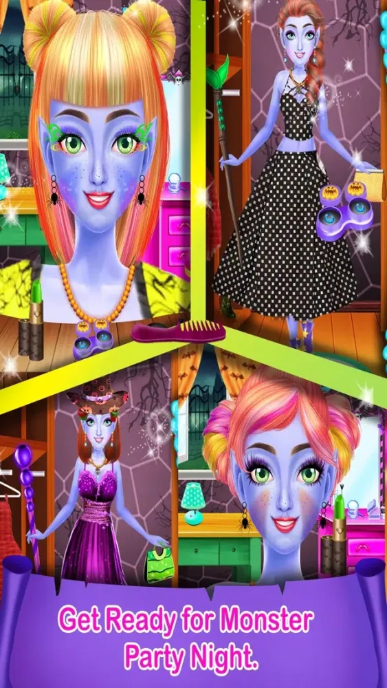 Halloween Scary Girl Makeup سکرین شاٹس