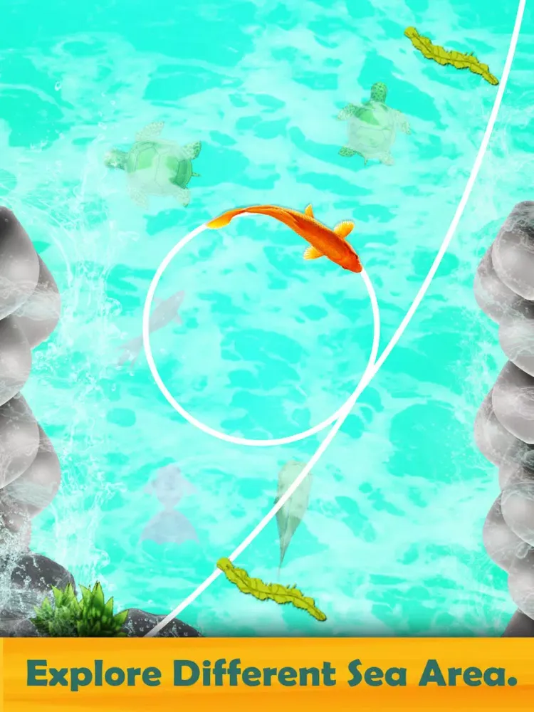 Koi Fish New 3D Game 2019 iPad 应用截图