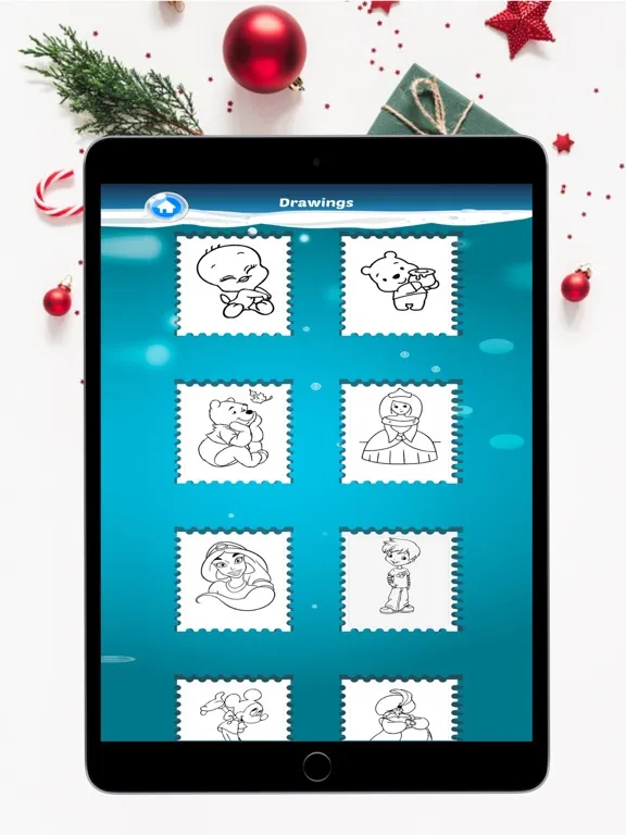 Tangkapan layar Coloring Book - Draw & Paint iPad 
