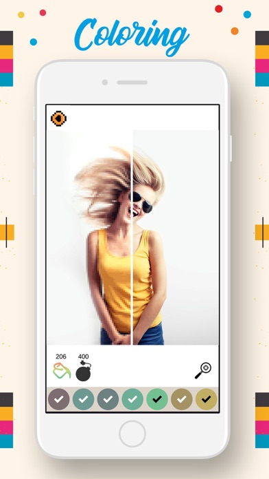 ภาพหน้าจอของ Pixel Grid Color by Number