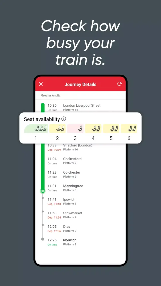 Greater Anglia应用截图