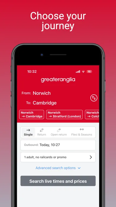 تصاویر Greater Anglia Train Tickets