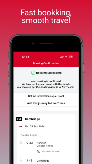 تصاویر Greater Anglia Train Tickets