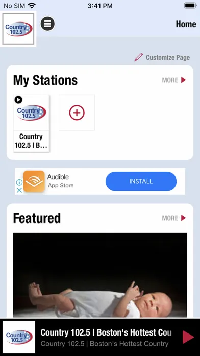 Zrzuty ekranu Country 102.5 - Boston