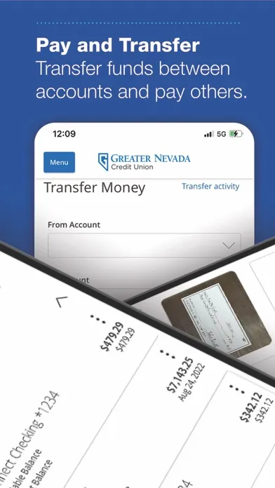 Tangkapan skrin Greater Nevada Mobile