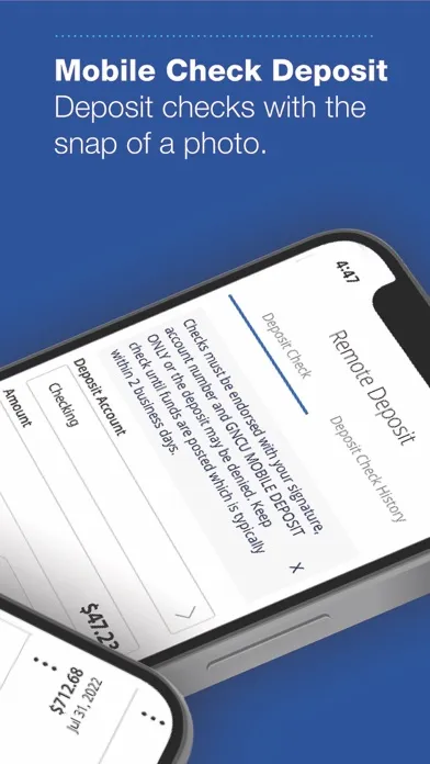 Tangkapan skrin Greater Nevada Mobile