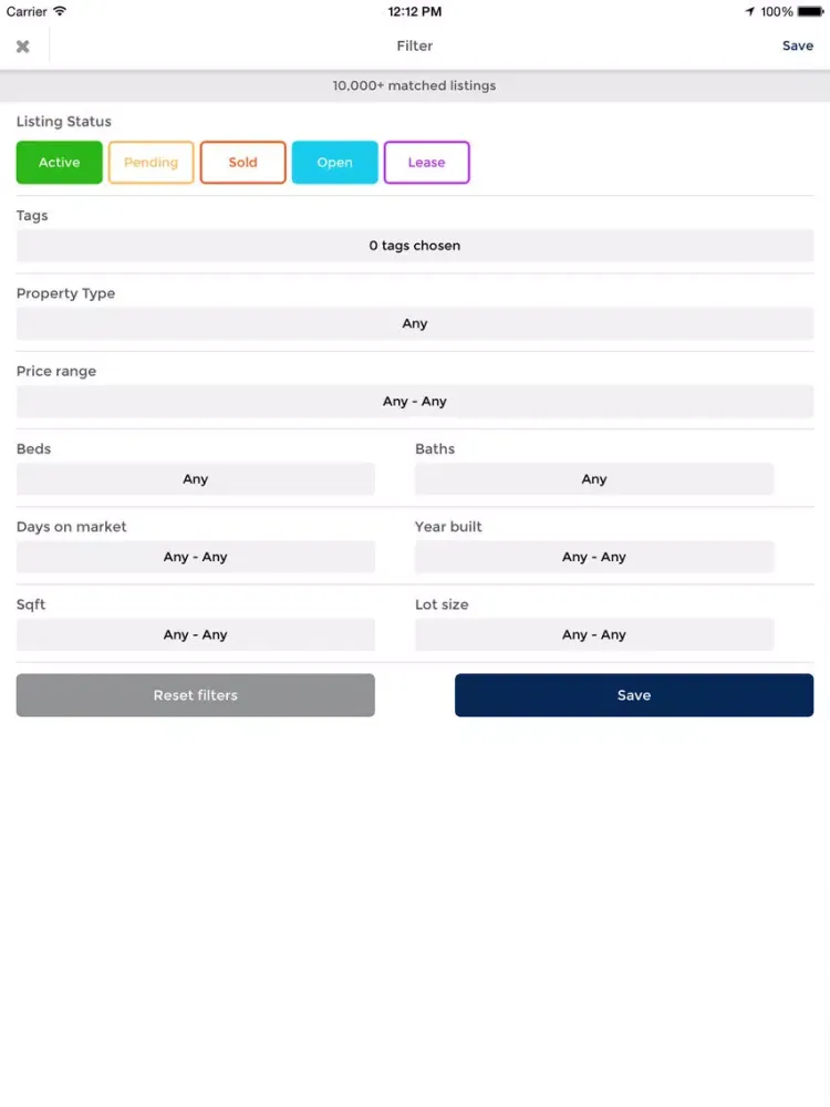 Zrzuty ekranu Greater Pasadena Area Homes iPad 