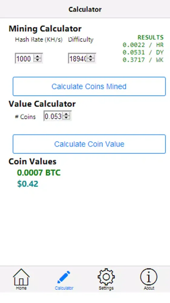 LiteCoin Manager应用截图
