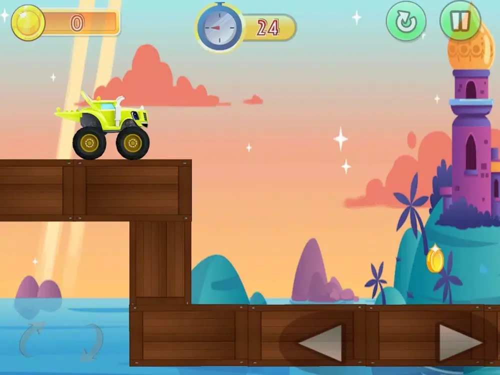 Скриншоты Monster Climb With Blaze iPad 