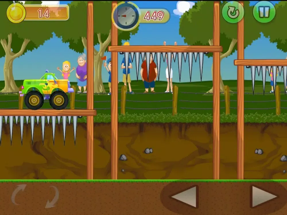 Скриншоты Monster Climb With Blaze iPad 