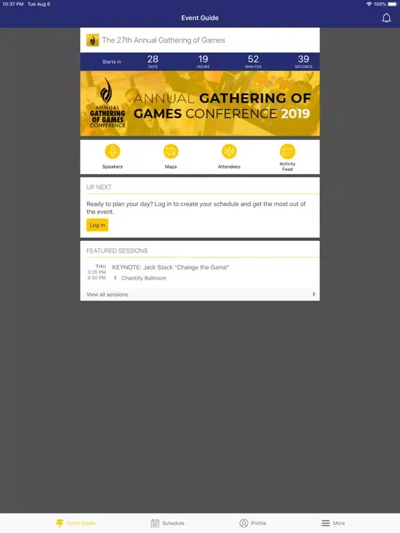 Capturas de tela do The Gathering of Games iPad 